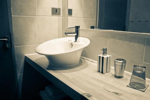 Hotel Temauken bathroom